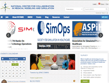 Tablet Screenshot of medicalmodsim.com